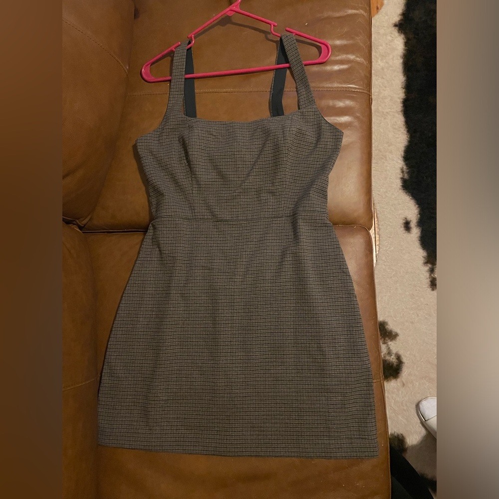 Abercrombie & Fitch Black and Brown Mini Dress